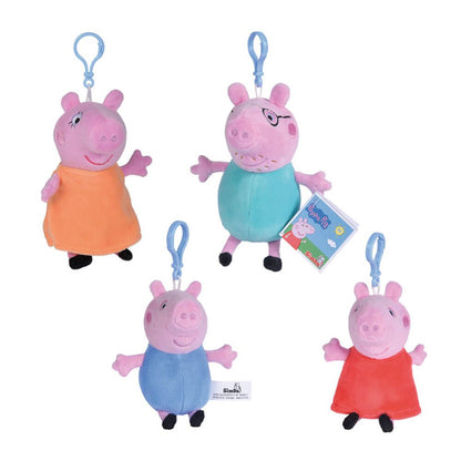 PEPPA PIG KEYCHAIN PLUSH AST
