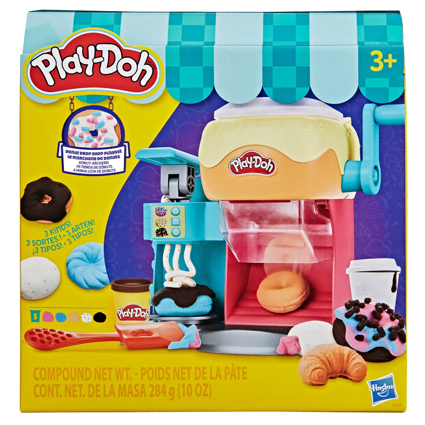 PLAY DOH DONUT DROP SHOP PLAYSET
