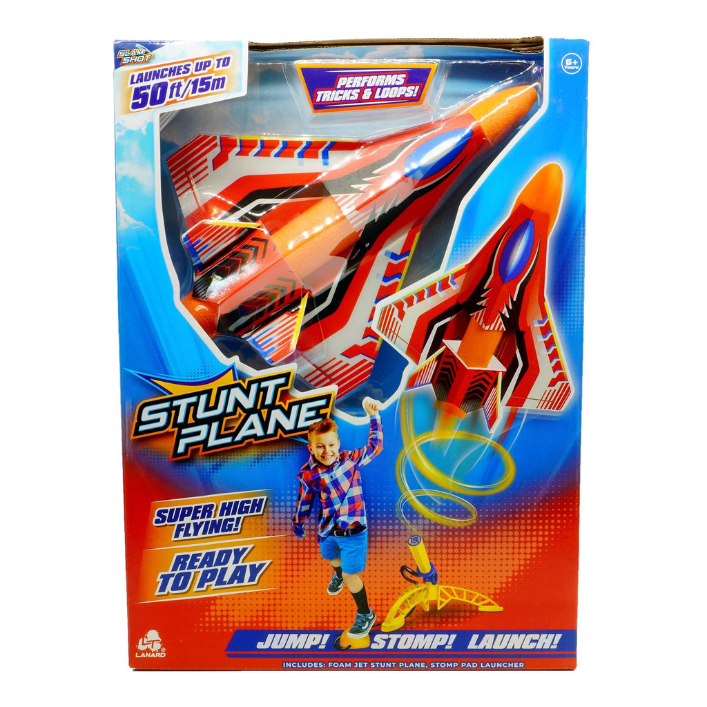 STUNT FLYER JUMP STOMP LAUNCH PLANE