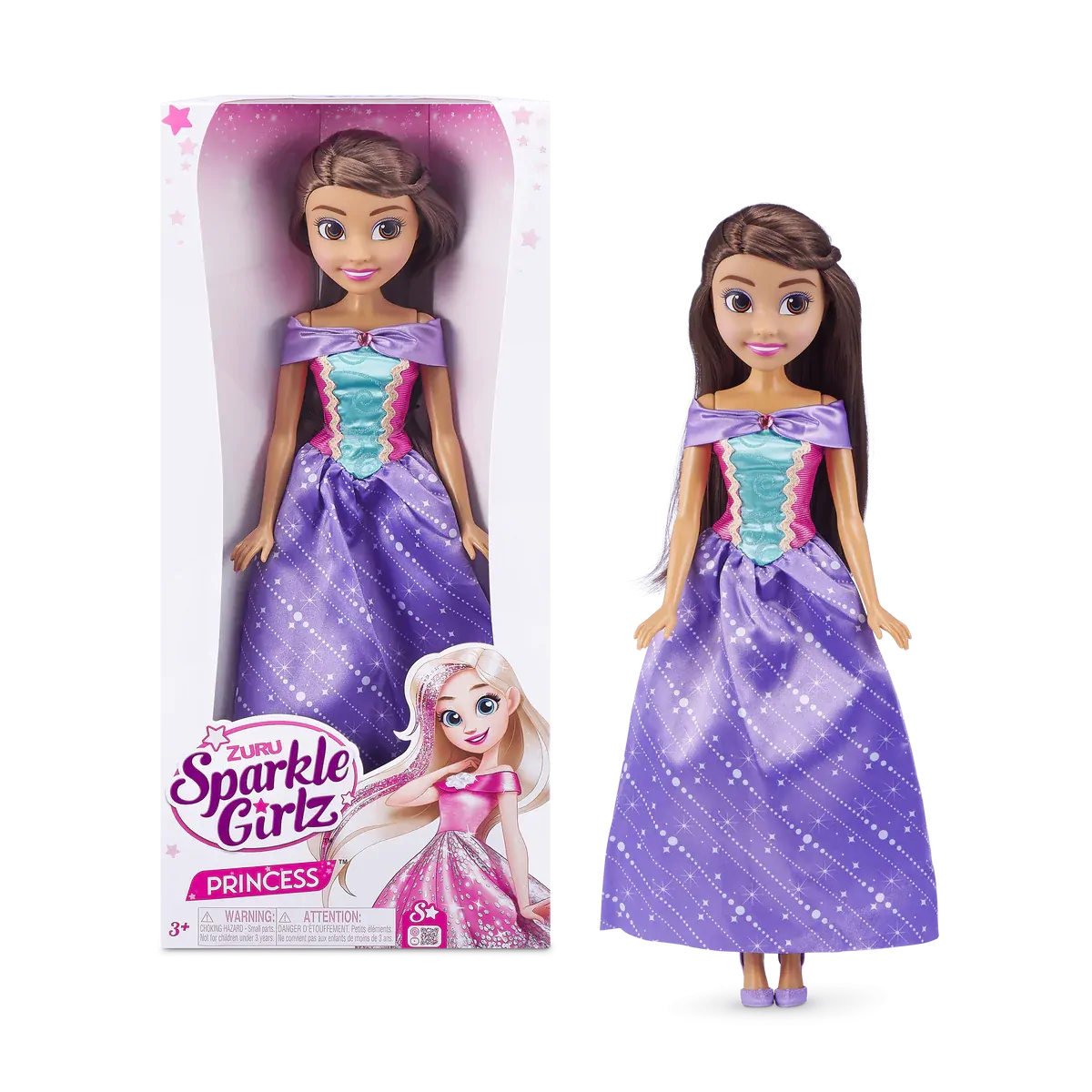SPARKLE GIRLZ 18" PRINCESS DOLL