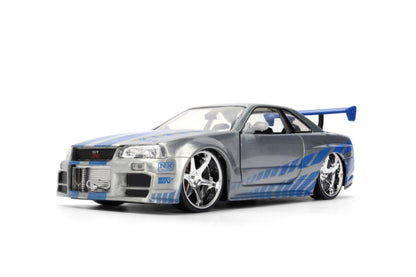D/C 1:24 F&F BRIAN'S 2002 NISSAN SKYLINE