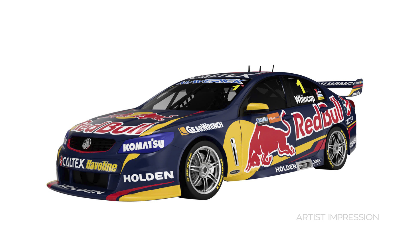 1:18 Holden Vf Red Bull #1 Whincup 2014