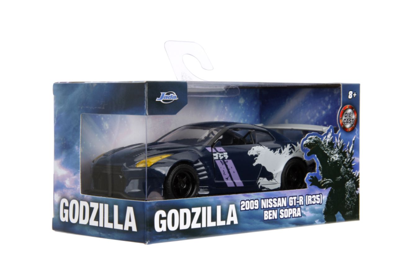 D/C 1:32 GODZILLA BEN SOPRA NISSAN GT-R