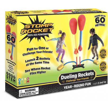 STOMP ROCKET DUELING ROCKETS