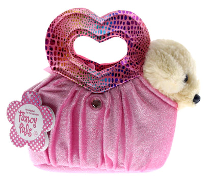 PLUSH COTTON CANDY FANCY PETS IN CARRIER