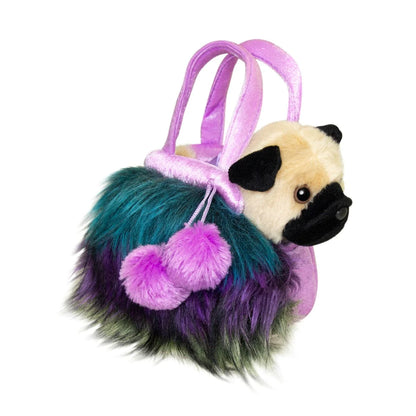 PLUSH COTTON CANDY FANCY PETS IN CARRIER