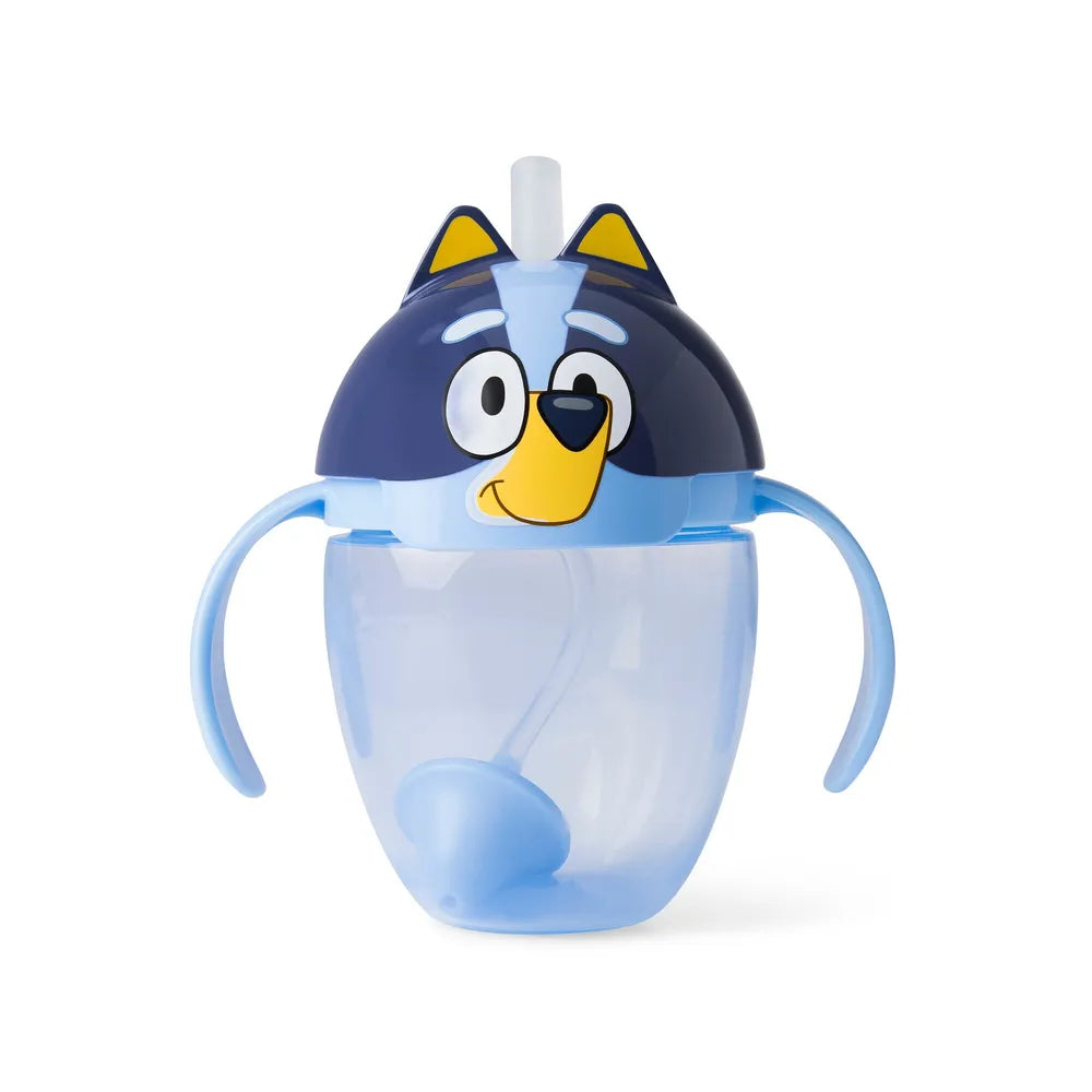 BLUEY WEIGHTED STRAW TRAINER CUP