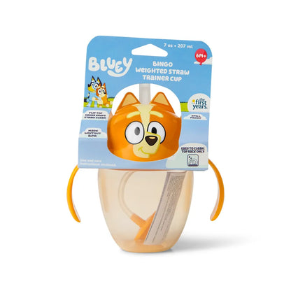 BLUEY BINGO WEIGHTED STRAW TRAINER CUP