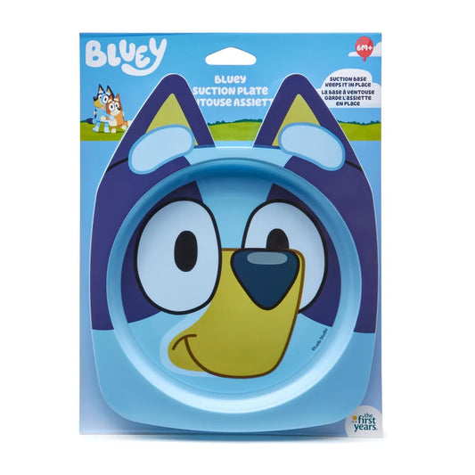 BLUEY CHARACTER SUCTION PLATE