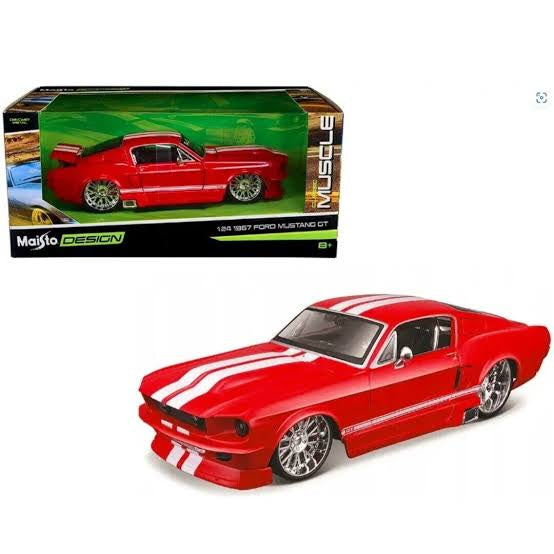 MAISTO 1:24 DESIGN 1967 FORD MUSTANG GT