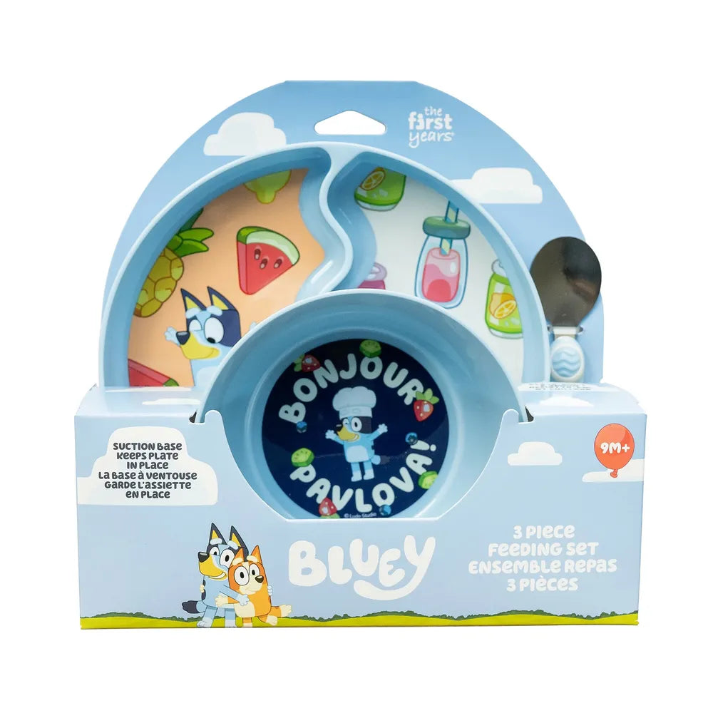 BLUEY 3 PIECE FEEDING SET