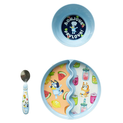 BLUEY 3 PIECE FEEDING SET