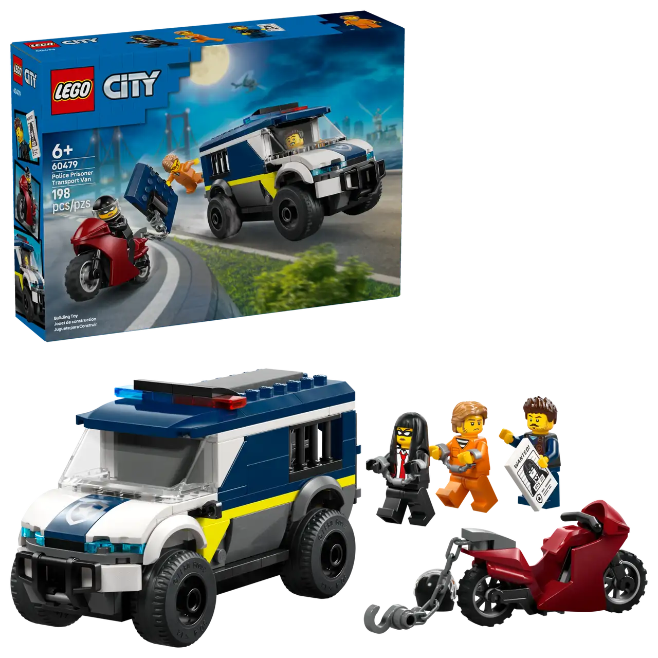 LEGO 60479 CITY PRISONER TRANSPORT VAN