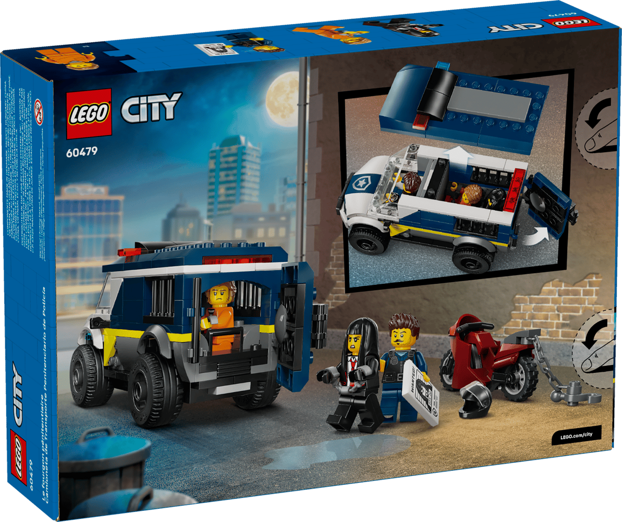 LEGO 60479 CITY PRISONER TRANSPORT VAN