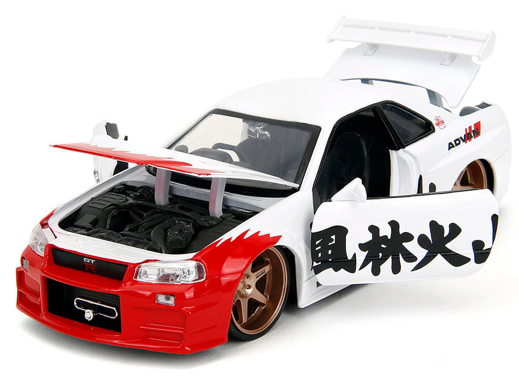 D/C 1:24 RYU 2002 NISSAN SKYLINE GT-R R3