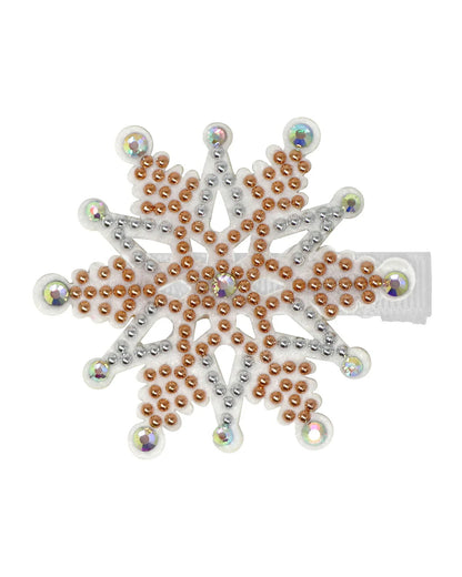 P/POP SNOWFLAKE HAIR CLIP