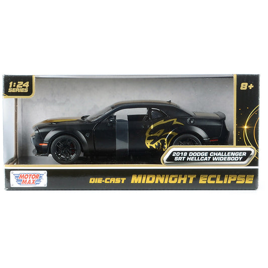 D/C 1:24 MIDNIGHT 2018 DODGE HELLCAT