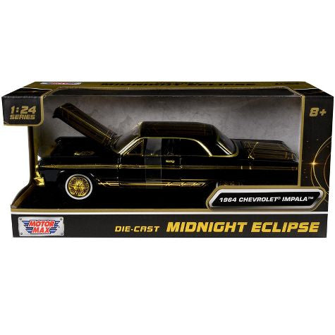 D/C 1:24 MIDNIGHT 1964 CHEVROLET IMPALA