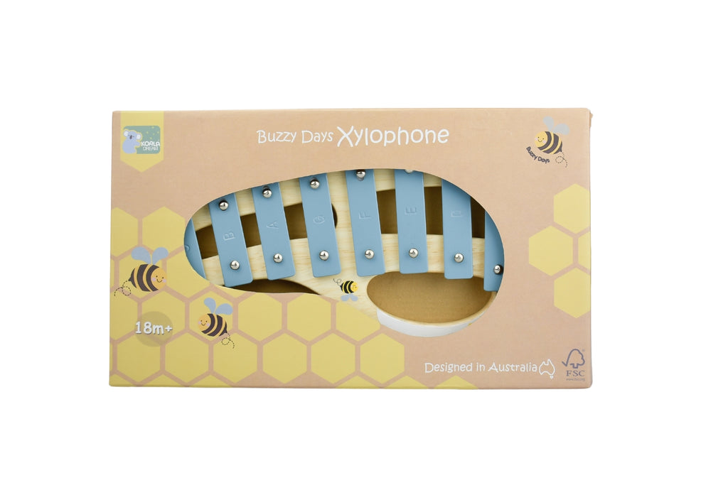 WOODEN BUZZY DAYS BEE XYLOPHONE