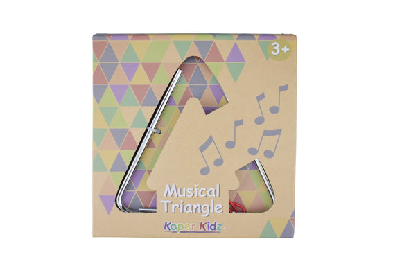 METAL MUSICAL TRIANGLE W WAND