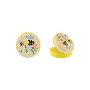 WOODEN BUZZY DAYS BEE CASTANETS