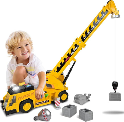 MAXX ACTION MOTORIZED L&S CRANE TRUCK