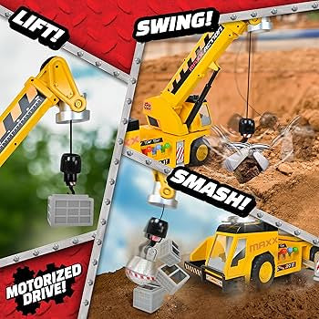 MAXX ACTION MOTORIZED L&S CRANE TRUCK