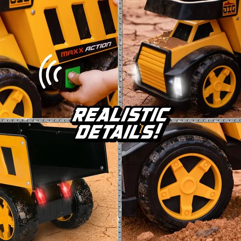 MAXX ACTION MOTORIZED 18 MEGA DUMP TRUCK