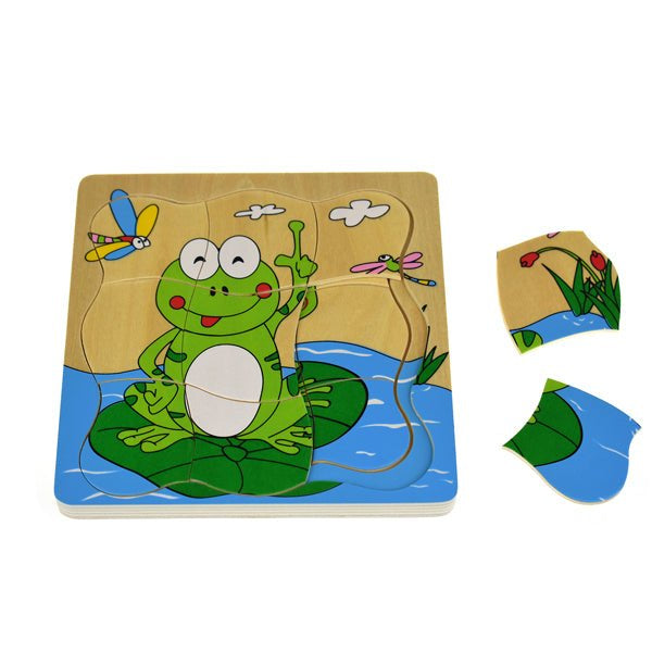 PUZZLE 4 LAYERS FROG LIFECYCLE