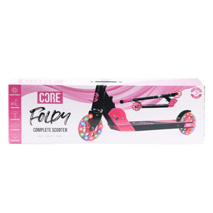 SCOOTER CORE KIDS FOLDY LED WHEELS PINK