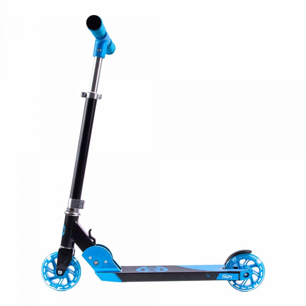 SCOOTER CORE KIDS FOLDY LED WHEELS BLUE