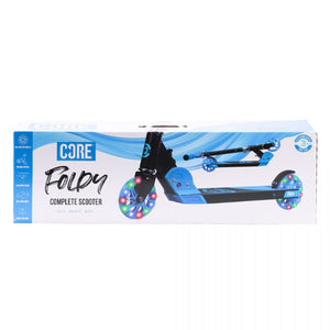 SCOOTER CORE KIDS FOLDY LED WHEELS BLUE