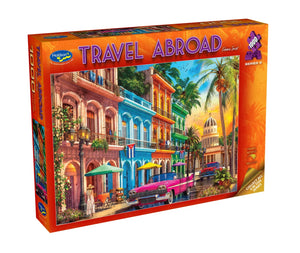 PUZZLE 1000PC TRAVEL ABROAD HAVANA SUNSE