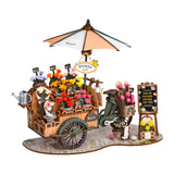 3D PUZZLE MINI HOUSE BLOSSOM CART