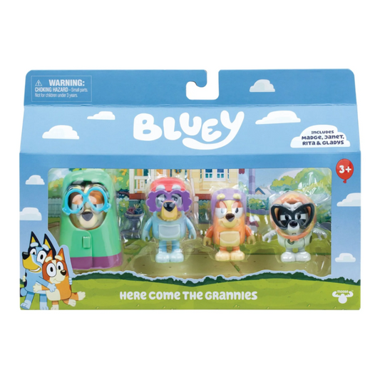 BLUEY FIGURE 4PK S14 AST