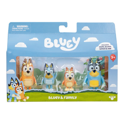 BLUEY FIGURE 4PK S14 AST