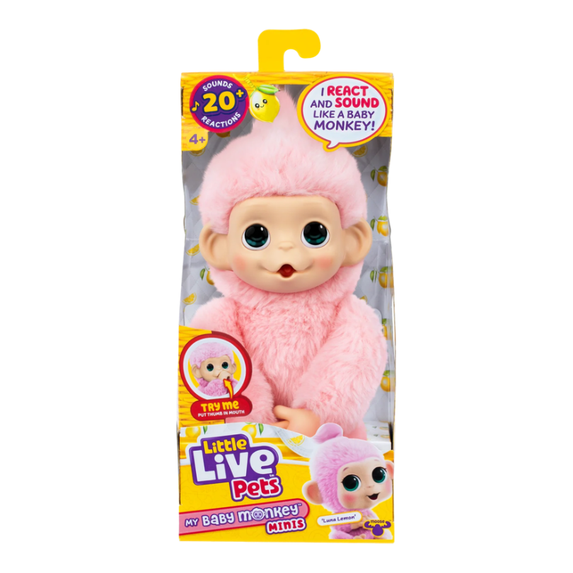 LLP MY BABY MONKEY MINI LUNA LEMON