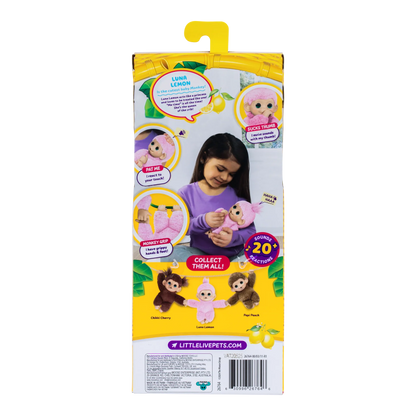 LLP MY BABY MONKEY MINI LUNA LEMON
