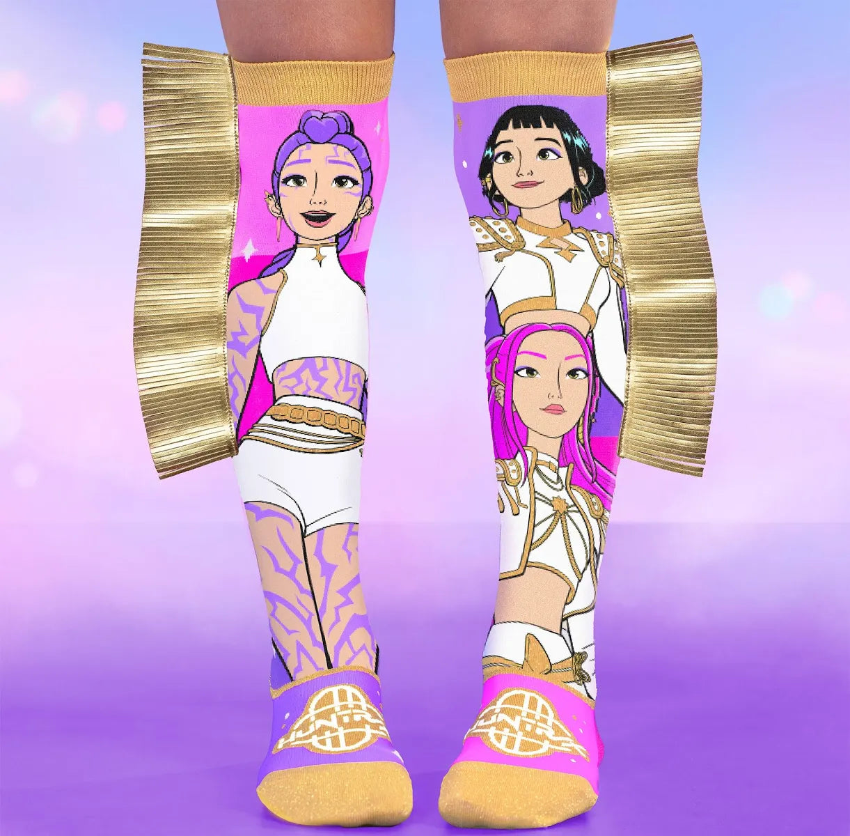 MADMIA SOCKS 6+ KPOP GOLDEN SOCKS