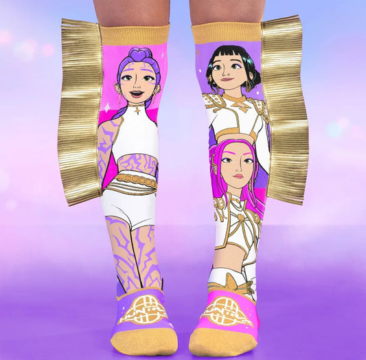 MADMIA SOCKS 6+ KPOP GOLDEN SOCKS