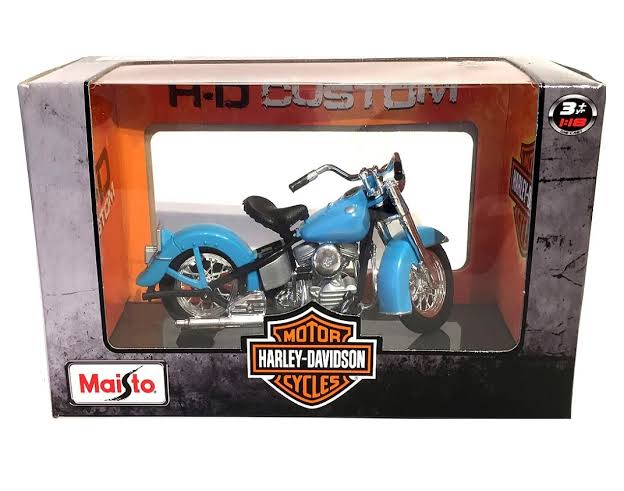 MAISTO 1:18 HARLEY DAVIDSON M/CYCLE AST