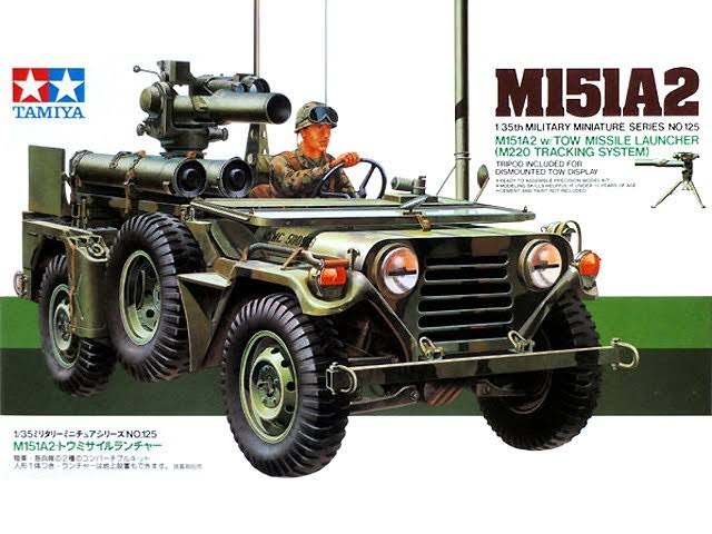 TAMIYA 1:35 M151A2 W TOW MISSILE