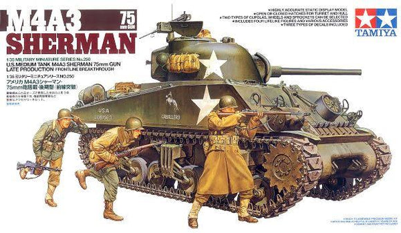 TAMIYA 1/35 M4A3 SHERMAN 75MM GUN