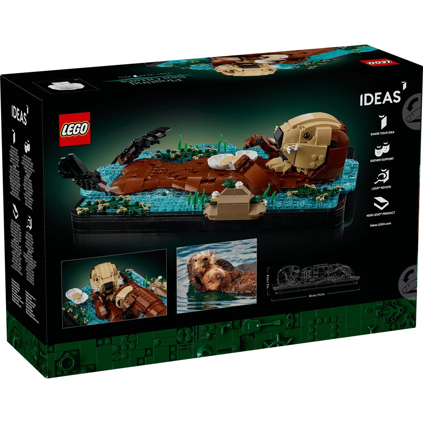 LEGO 21366 IDEAS FLOATING SEA OTTERS