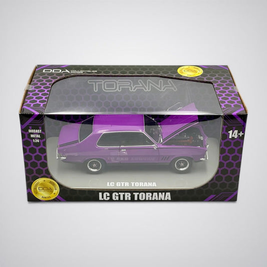 D/C 1:24 LC GTR TORANA PURPLE