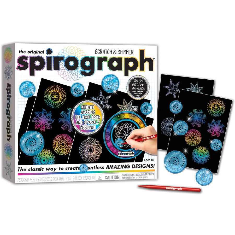 Spirograph Scratch And Shimmer