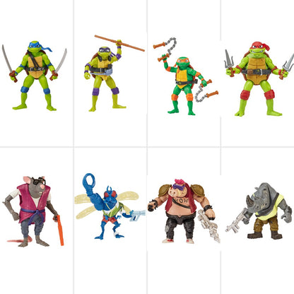 Tmnt Mm Movie Basic Figure Ast