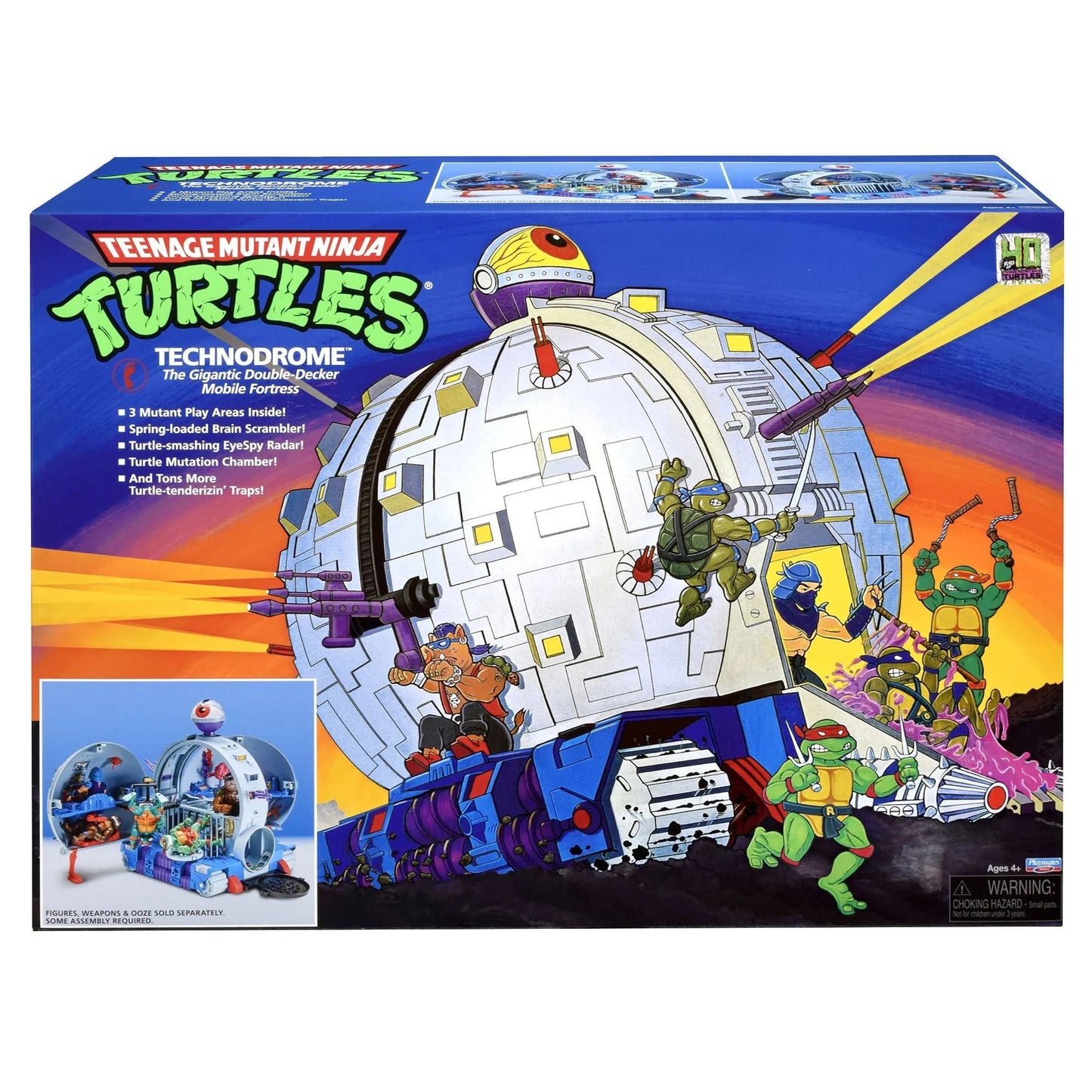 TMNT CLASSIC TECHNODROME PLAYSET