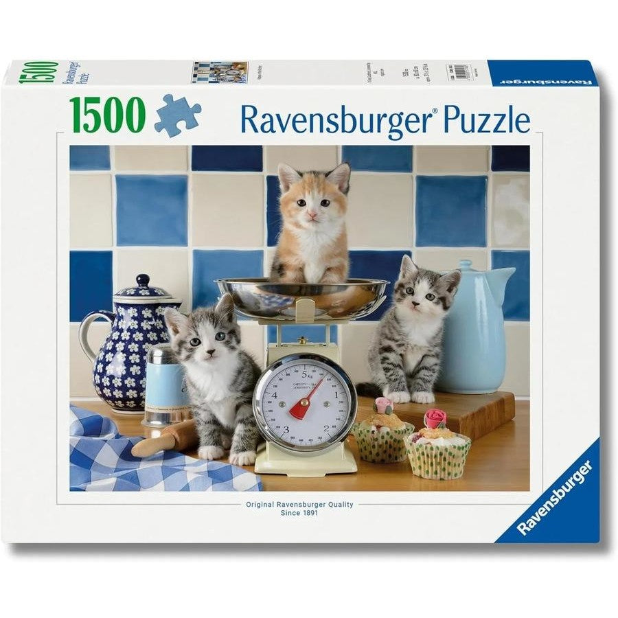 PUZZLE 1500PC KITTENS IN THE KITCHEN
