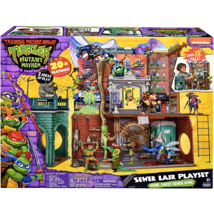 TMNT MM MOVIE SEWER LAIR PLAYSET